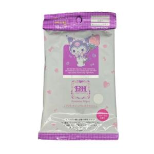 (送料無料・まとめ買い×200個セット)PHジャパン サンリオクロミ ウエットシート 10枚入