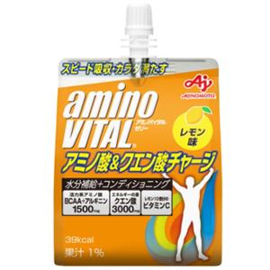 【送料無料】味の素 アミノバイタル ゼリー アミノ酸&クエン酸チャージ 180g 1個｜atlife