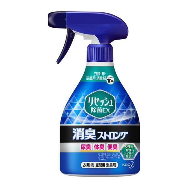 花王 リセッシュ 除菌EX 消臭ストロング さわやかなハーブの香り 本体 370ml 1個