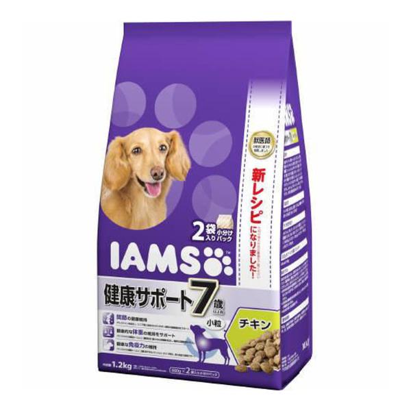 【送料無料】マースジャパン アイムス シニア 犬用 7歳以上用 健康サポート チキン 小粒 1.2k...