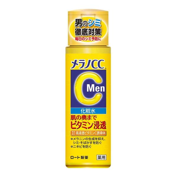 【×2個セット 送料無料】ロート製薬 メラノCC Men 薬用 しみ対策 美白 化粧水 170mL