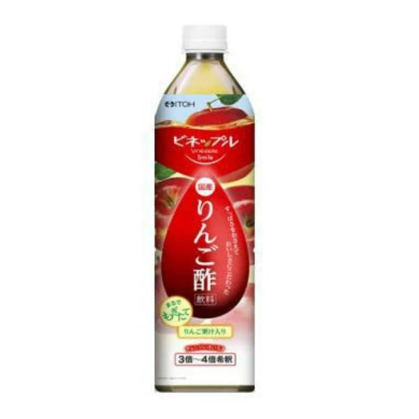 【送料無料・まとめ買い×12個セット】井藤漢方 ビネップル スマイル りんご酢 飲料 900ml