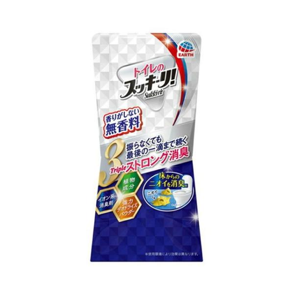 【送料無料・まとめ買い×16個セット】アース製薬 トイレのスッキーリ! 無香料 400ml