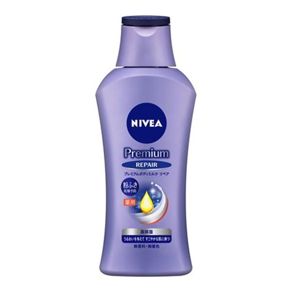 【送料無料・まとめ買い×24個セット】花王 NIVEA ニベア プレミアムボディミルク 薬用 リペア...