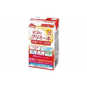 (送料無料 まとめ買い×24個セット) 森永乳業 クリニコ エンジョイ すっきりクリミール りんご味 125ml