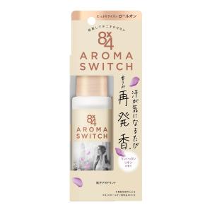 (送料無料・まとめ買い×48個セット)花王 8x4 エイトフォー アロマスイッチ ロールオン マンハッタンリネンの香り 65ml 制汗デオドラント
