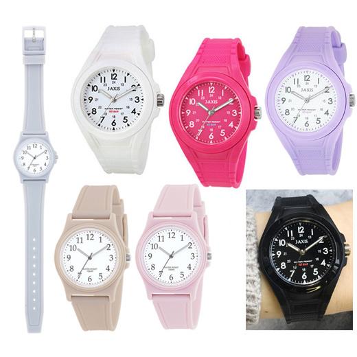 腕時計 10気圧 防水 レディース メンズ キッズ ナースウォッチ ラバーウォッチ 男女兼用 (NM...