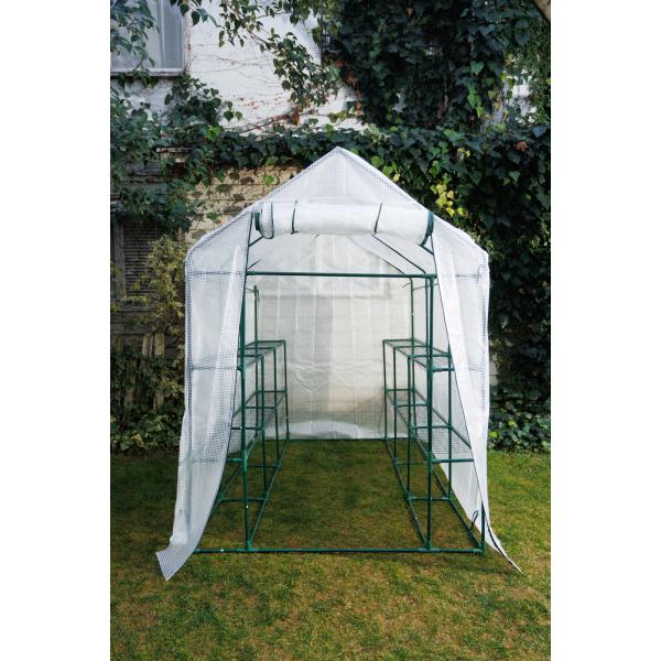 家庭用菜園ハウス　温室　ビニールハウス　大（TAN-3021-L）