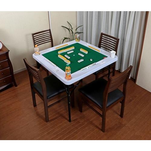 高さ調節できる麻雀テーブル（TAN-842） （麻雀卓 高さ調整 可能 麻雀テーブル リビング 座敷...