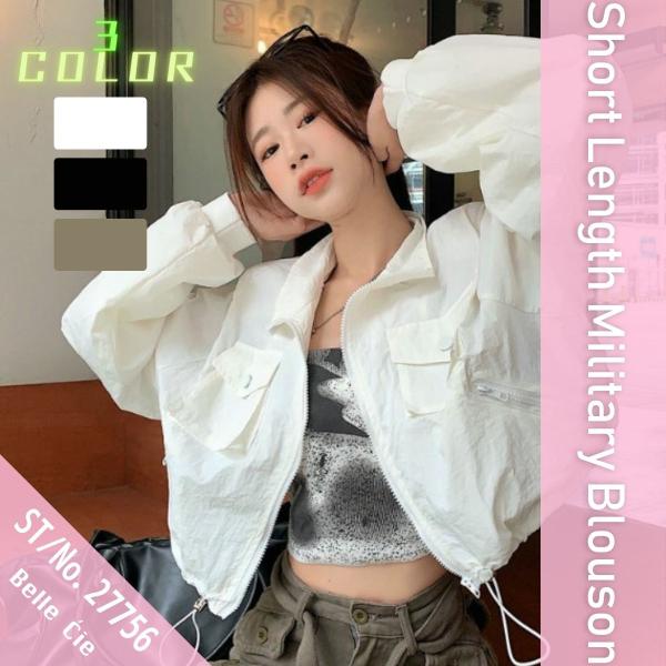 ブルゾン MA-1 アウター ミリタリー 羽織り ジャケット レディース ストリート カーゴ ダンス...