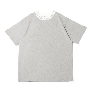 アグ UGG 半袖Tシャツ リブロゴ ジャガード Tシャツ (GRAY) 21SS-I