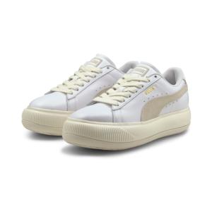 プーマ PUMA スニーカー スウェード マユ レザー ウィメンズ (WHITE) 21FA-I
