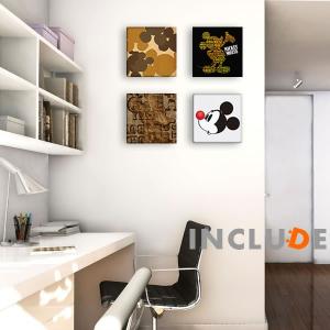 アートパネル ミッキー ロゴ シルエット スター 花が赤い 赤ッ鼻 Dsn 0025inc Atmosphere 通販 Yahoo ショッピング