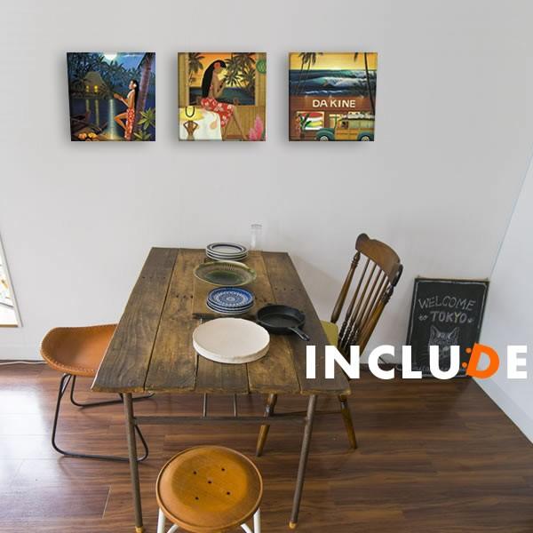 アートパネル HILO KUME ビーチ リゾート トロピカル ハワイアン ハワイ フラダンス バカ...