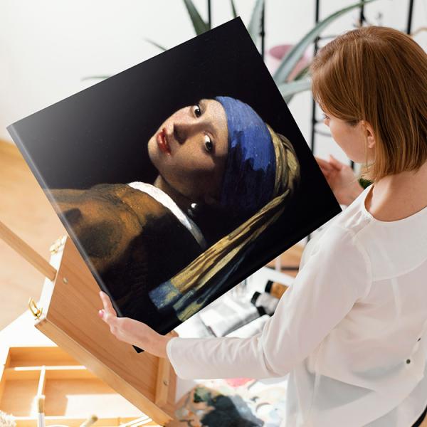 アートパネル アートボード フェルメール 真珠の耳飾りの少女 45x33 A3 壁掛け インテリア ...