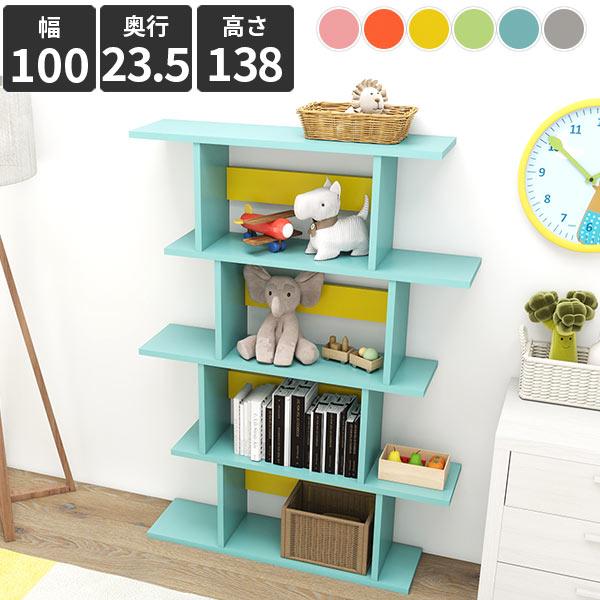 ディスプレイラック 飾り棚 4段 オープンラック A4 おしゃれ 北欧 かわいい オープンシェルフ ...