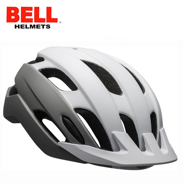 BELL/ベル 自転車用 サイクル用 ヘルメット/TRACE（トレース）マット ホワイト/シルバー