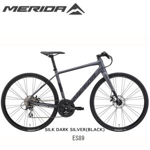 【初売り SALE】 メリダ クロスバイク MERIDA メリダ GRAN SPEED 80 MD グランスピード Silk Dark Silver(Black) ES89 クロスバイク