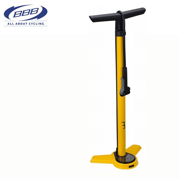 BBB エアスチール [BFP-27] 047214 イエロー 11気圧/160ps フロアーポンプ