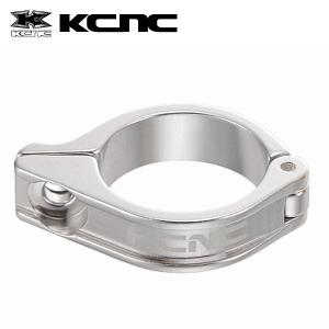 KCNC フロント ディレーラー ブラケット 653250 オフセット3°28.6mm シルバー ディレーラー アダプター｜atomic-cycle