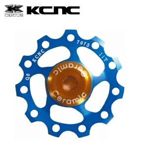 KCNC セラミック ジョッキー ホイール 304402 プーリー 11s/10s/9s 11T ブルー ディレーラー プーリー｜atomic-cycle