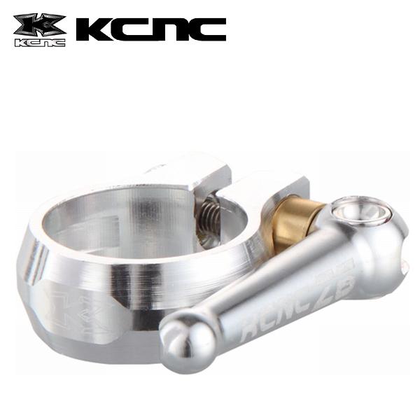 KCNC シートクランプ MTB QR SC12 シルバー 自転車 マウンテンバイク シートクランプ