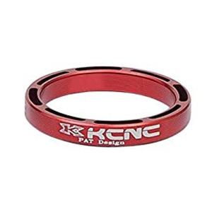 KCNC ヘッド スペーサー SLS 6061 アルミニウム 506022 3mm レッド