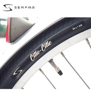 SERFAS サーファス タイヤ シティシティ 26インチ 26X1-3/8 729038 タイヤ アンド チューブ｜atomic-cycle