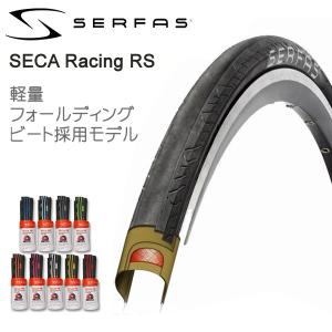 SERFAS サーファス 728012 セカレーシングRS 700X23C ブラック｜atomic-cycle