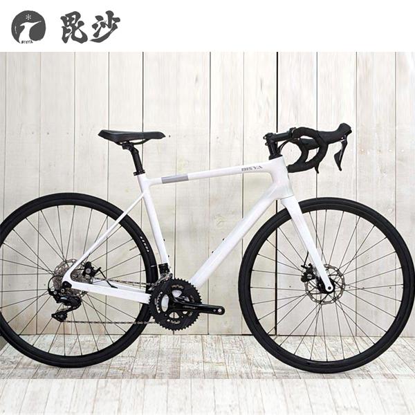毘沙 BISYA ビシャ 四号機 BIS004 ホワイト フルカーボン ロードバイク