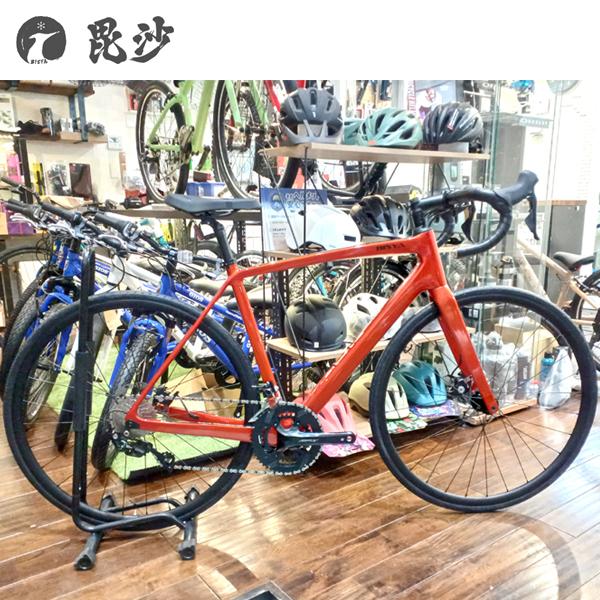 毘沙 BISYA ビシャ 六号機 BIS006 オレンジ フルカーボン ロードバイク