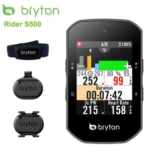 BRYTON [ ブライトン ] Rider S500T [ ライダー S500T ] ケイデンス・心拍センサー付　GPS サイクルコンピューター｜atomic-cycle