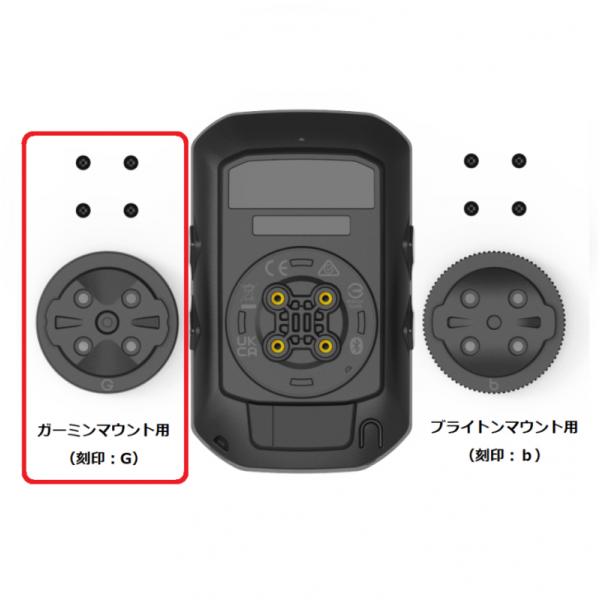 BRYTON [ ブライトン ] Rider Sシリーズ用ガーミンマウント変換キット