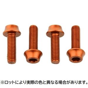Wolf Tooth ウルフトゥース コンポーネンツ Wolf Tooth Water Bottle Cage Bolts Orange ボトルゲージ ボルト