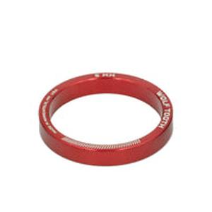Wolf Tooth ウルフトゥース コンポーネンツ Wolf Tooth Headset Spacer Red 5mm ヘッドキャップ スペーサー
