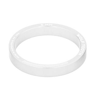 Wolf Tooth ウルフトゥース コンポーネンツ Wolf Tooth Headset Spacer Silver 5mm ヘッドキャップ スペーサー