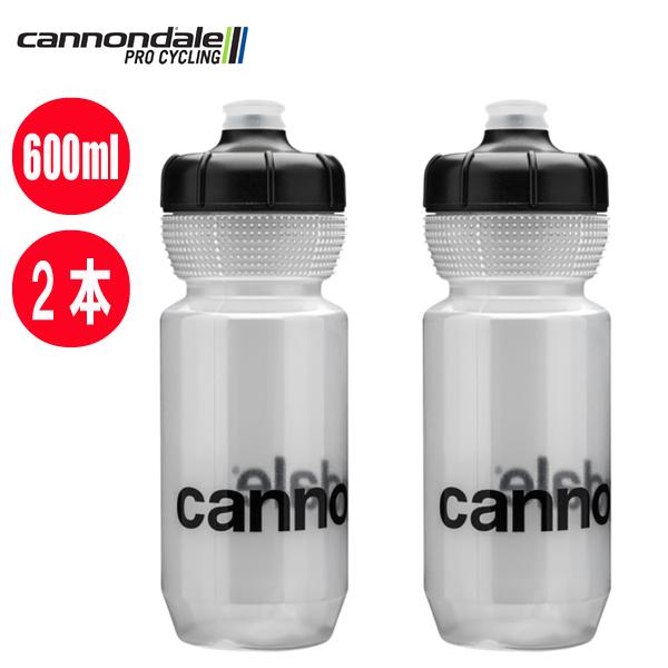 Cannondale キャノンデール 「2本セット」 Gripper Logo 600ml Bott...