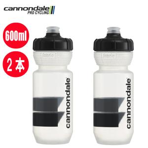 Cannondale キャノンデール 「2本セット」 ロゴ グリッパーブロックボトル 600ml CLB 自転車 ボトル｜atomic-cycle