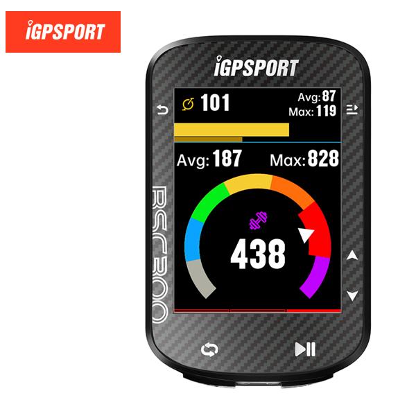iGPSPORT サイクルコンピュター BSC300 ブラック GPS サイクルコンピューター