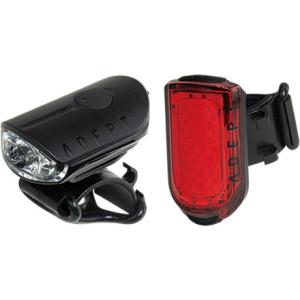 自転車 ライト ADEPT アデプト アモ 100/20R コンボ LPF19900