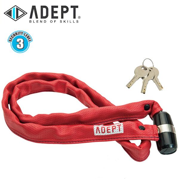自転車 ロック 鍵 ADEPT アデプト K311 RED LKW25801