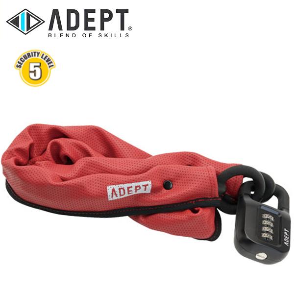 自転車 ロック 鍵 ADEPT アデプト FAB 511 RED LKW26501