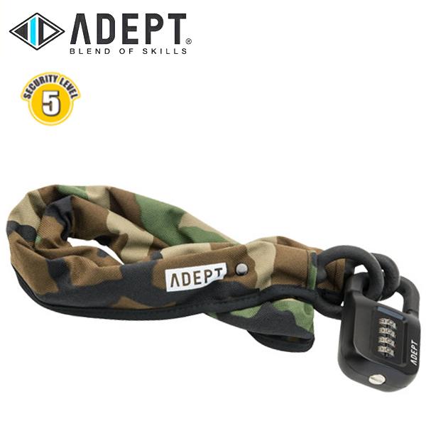 自転車 ロック 鍵 ADEPT アデプト FAB 511 カモフラージュ LKW26502