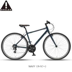 !CYCLES イーエム サイクルズ C101! NAVY(ネイビー) クロスバイク｜atomic-cycle