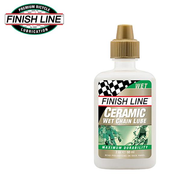 FINISH LINE フィニッシュ ライン セラミック ウエット チェーン ルーブ 60ml ボト...