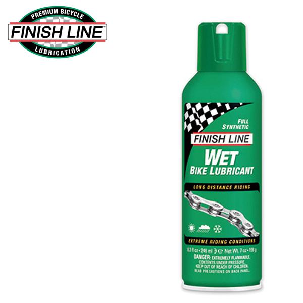 FINISH LINE フィニッシュ ライン ウエット バイク ルブリカント 246ml エアーゾー...