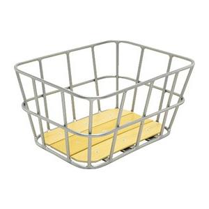 GIZA PRODUCTS ギザ プロダクツ AL-NR01 ウッド ボトム リア バスケット SI...