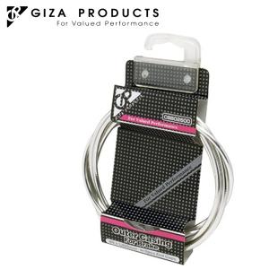 GIZA PRODUCTS ギザ プロダクツ GP ブレーキ アウターケーブル 1.8m CP SIL CBB02600 ブレーキ ケーブル｜atomic-cycle