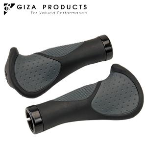 GIZA PRODUCTS ギザ プロダクツ VLG-1189 エルゴグリップ ロング/ロング BLK/GRY HBG17300 自転車 グリップ｜atomic-cycle