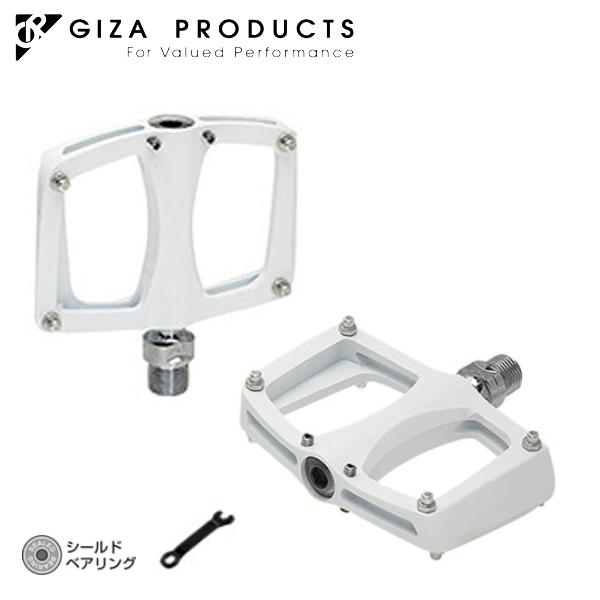 GIZA PRODUCTS ギザ プロダクツ REX-02 ペダル WHT PDL14202 自転車...